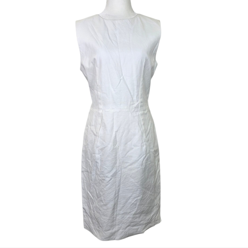 Acne Studios textured fabric knee length  A line dress